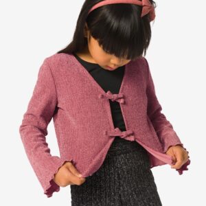 HEMA HEMA Kindervest Jersey Roze (roze)