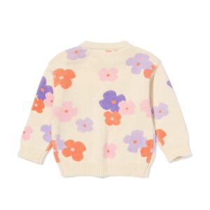 HEMA Babytrui bloemen ecru