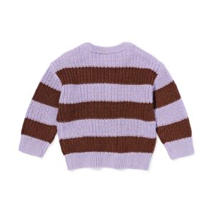 HEMA Babytrui strepen paars