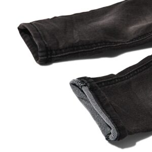 HEMA Baby jogdenim zwart