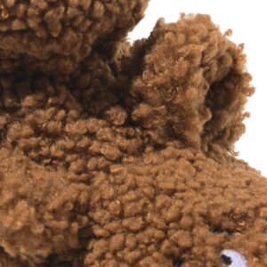 HEMA Babysloffen teddy hond bruin