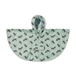 HEMA HEMA Takkie En Siepie Kinderponcho Waterdicht Groen (groen)