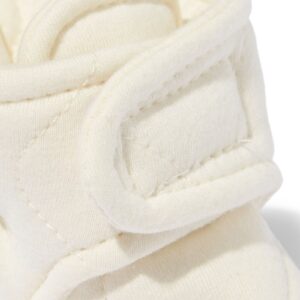 HEMA Newborn sloffen gewatteerd beige