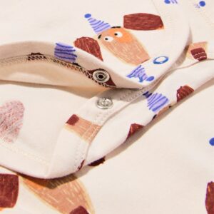 HEMA Romper honden gebroken wit