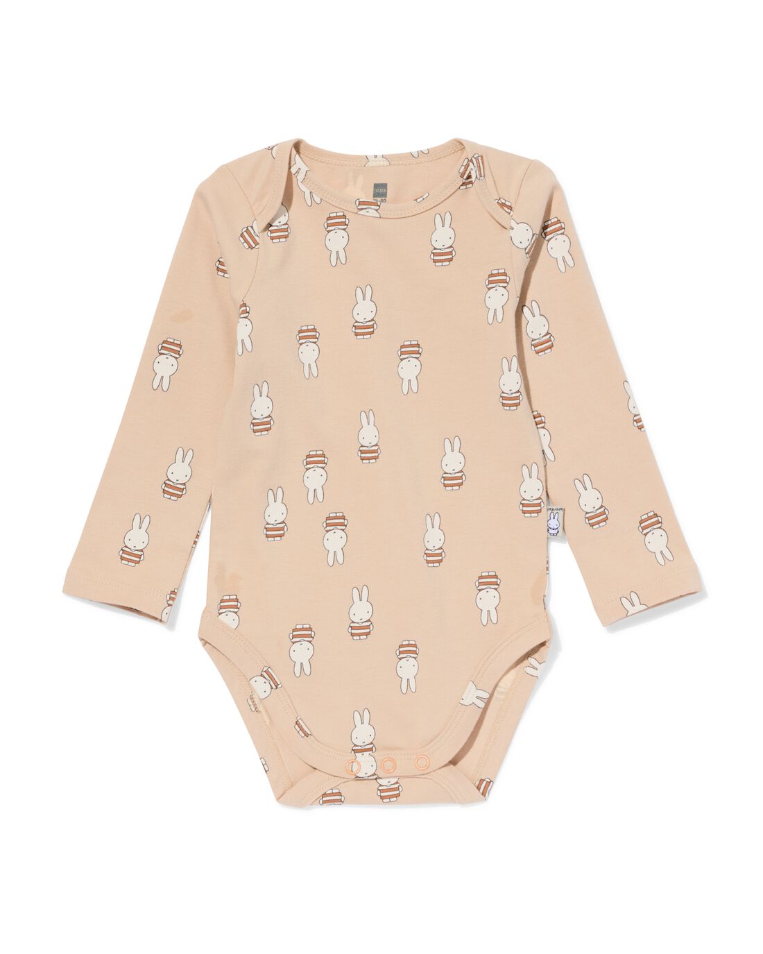 HEMA HEMA Nijntje Romper Katoen Met Stretch Beige (beige) 1 HEMA HEMA Nijntje Romper Katoen Met Stretch Beige (beige)