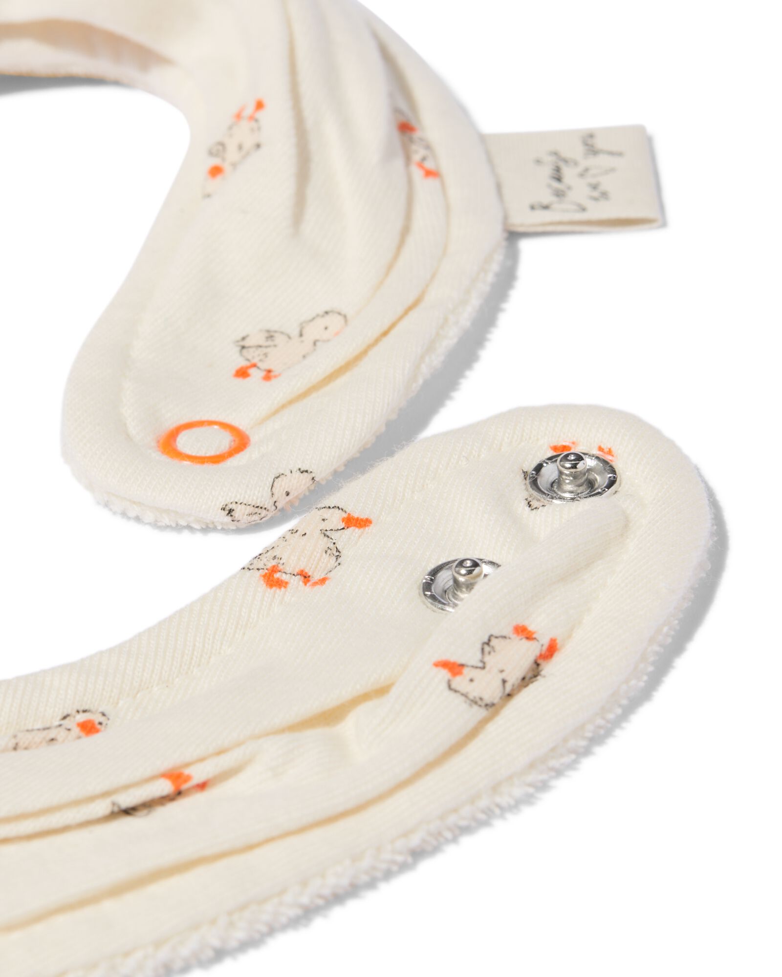 HEMA Slabbetjes met eendjes katoen/badstof- 2 stuks 1 HEMA Slabbetjes met eendjes katoen/badstof- 2 stuks