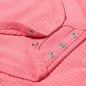 HEMA Meegroei rompers LENZING™ ECOVERO™ rib - 2 stuks roze
