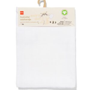 HEMA Hydrofiel washandjes - 4 stuks
