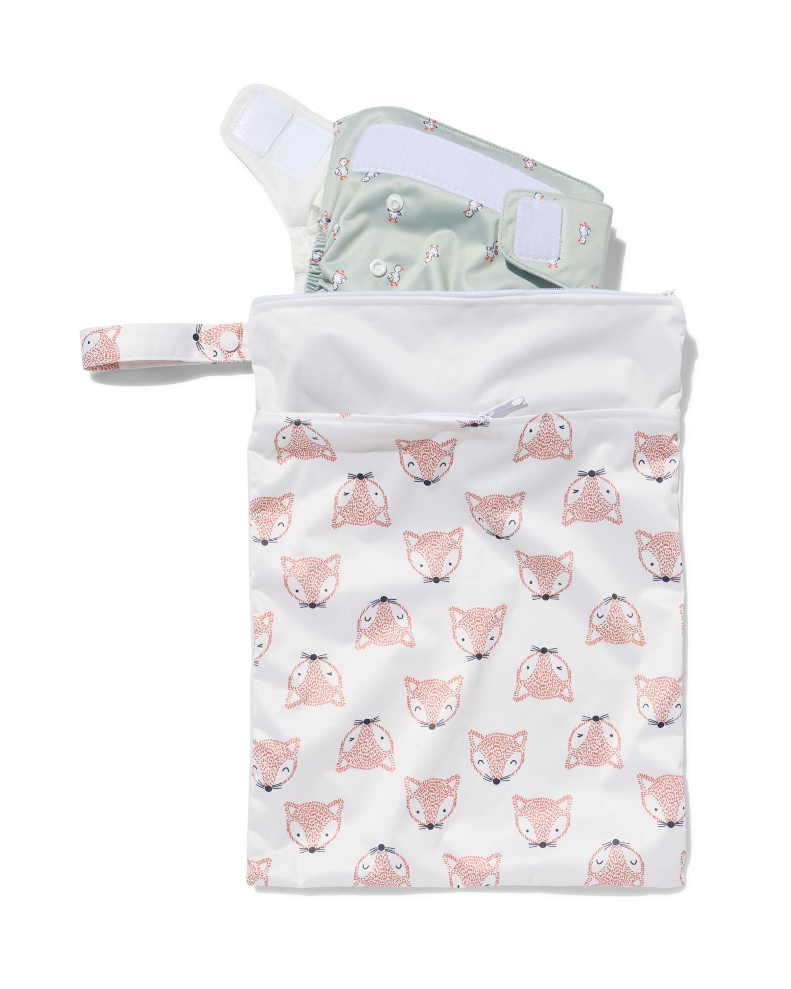 HEMA Luier bewaarzak vos 1 HEMA Luier bewaarzak vos