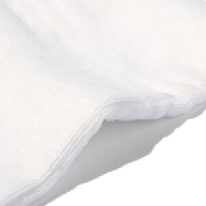 HEMA Kruikenzak 33x13.5 velours wit