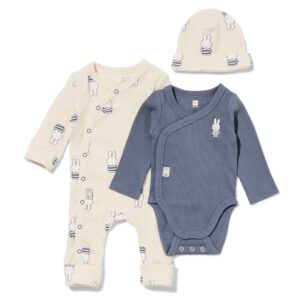 HEMA HEMA Nijntje Newborn Set 3-delig Ecru (ecru)