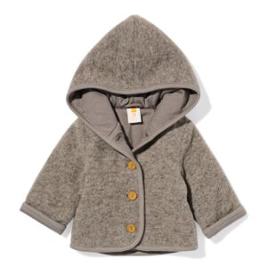 HEMA HEMA Newborn Jas Met Wol Zand (zand)
