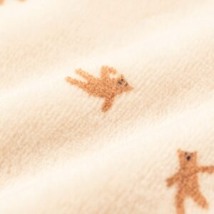 HEMA Newborn kledingset velours beren ecru