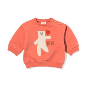HEMA HEMA Newborn Sweater Beren Roze (roze)
