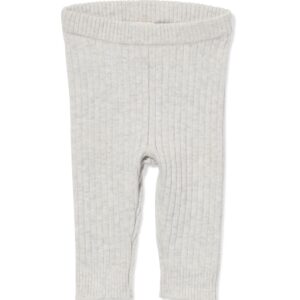HEMA HEMA Newborn Legging Rib Grijsmelange (grijsmelange)