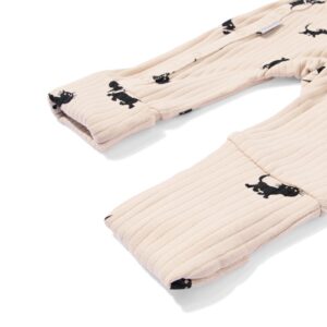 HEMA Takkie newborn meegroei boxpakje LENZING™ ECOVERO™ rib ecru