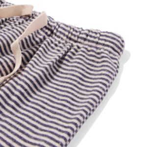 HEMA Newborn broek strepen ecru