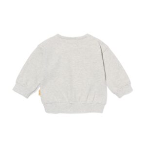 HEMA Newborn sweater schaap grijsmelange