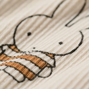 HEMA Nijntje newborn legging rib ecru