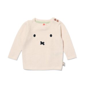 HEMA HEMA Nijntje Newborn Trui Gebreid Gebroken Wit (gebroken wit)