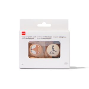 HEMA Fopspenen met platte kant vos 12m+