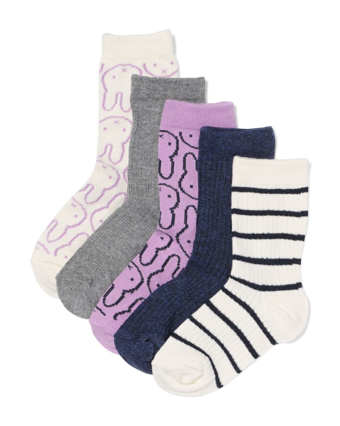 HEMA HEMA Nijntje Kindersokken - 5 Paar Beige (beige) 1 HEMA HEMA Nijntje Kindersokken - 5 Paar Beige (beige)