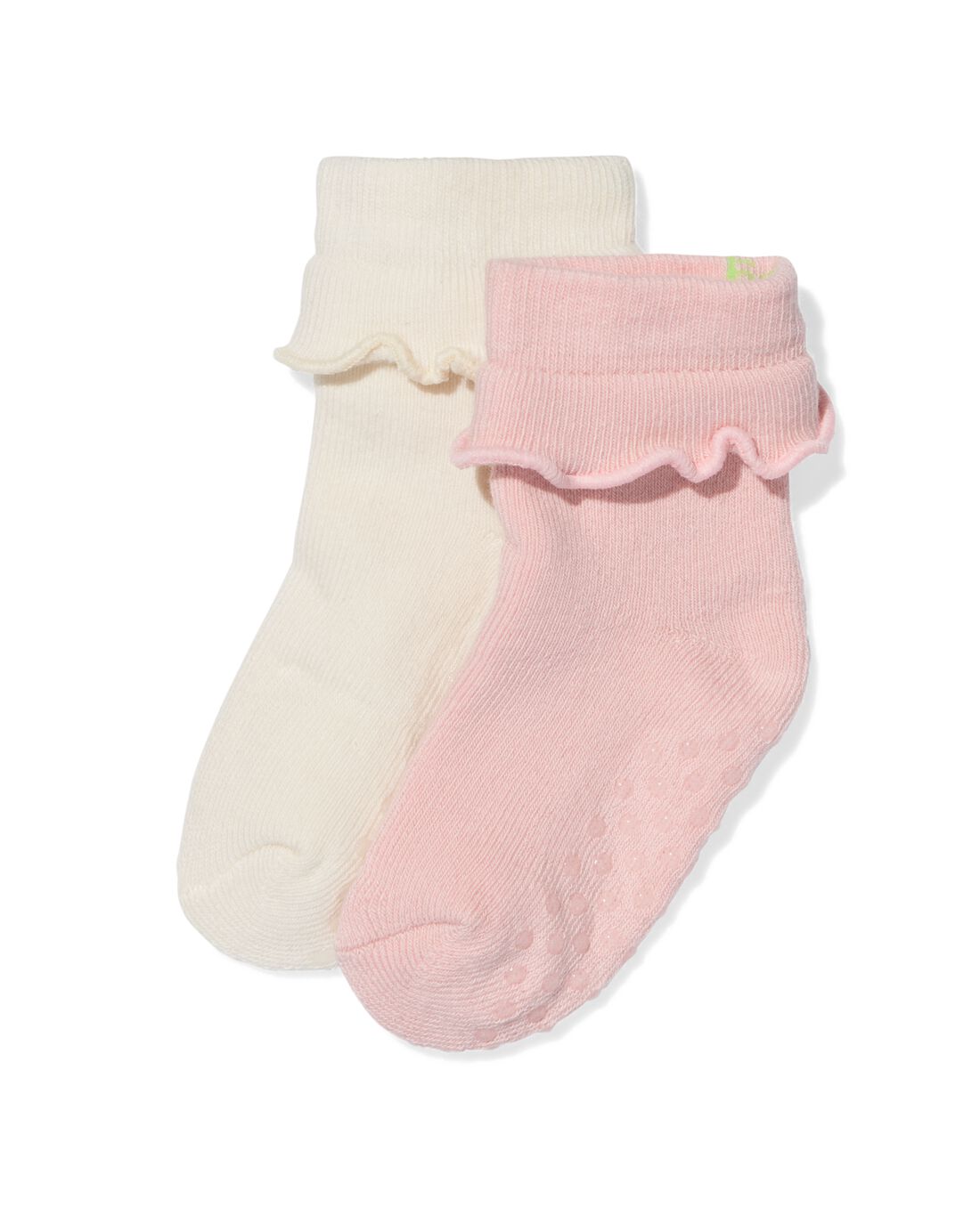 HEMA HEMA Babysokken Terry Ruffle - 2 Paar Beige (beige) 1 HEMA HEMA Babysokken Terry Ruffle - 2 Paar Beige (beige)