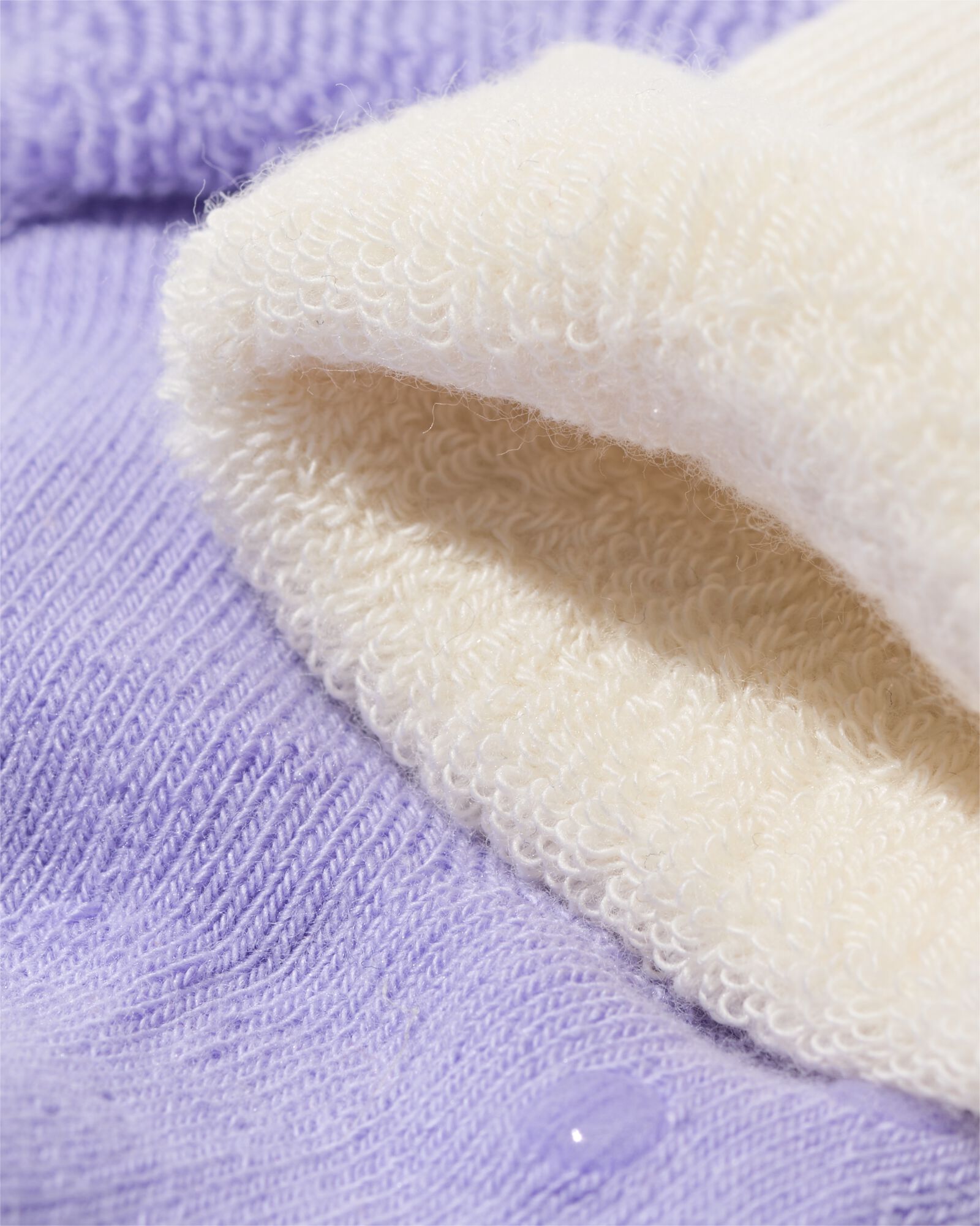 HEMA Babysokken terry - 2 paar lila 1 HEMA Babysokken terry - 2 paar lila