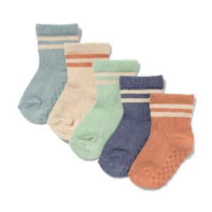 HEMA HEMA Babysokken Met Bamboe Blauw (blauw)