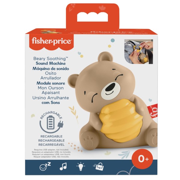 Fisher Price Beary Soothing Sound Machine 1 Fisher Price Beary Soothing Sound Machine