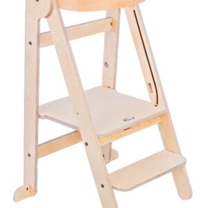 Mamatoyz Houten Leertoren Opvouwbaar - Montessori - Naturel - Hout 2.0