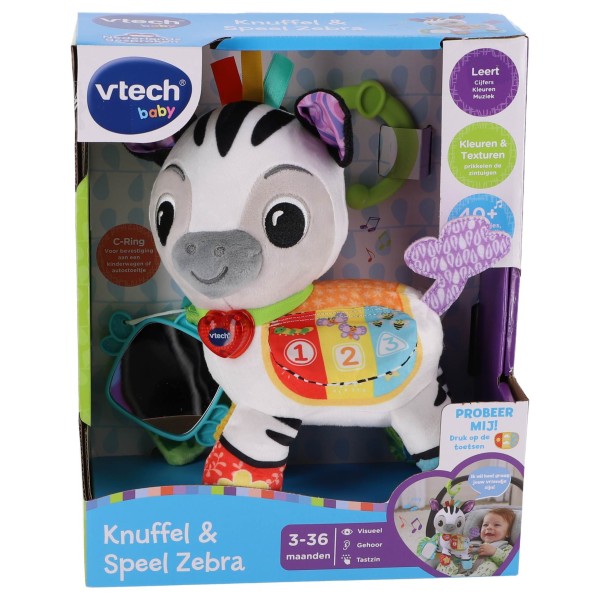 Premium Collectie Vtech Knuffel & Speel Zebra 1 Premium Collectie Vtech Knuffel & Speel Zebra