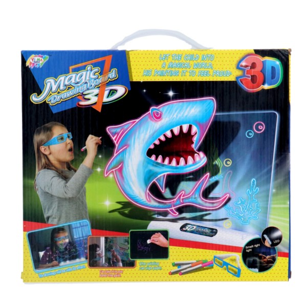 3D Tekenbord Zee 1 3D Tekenbord Zee