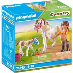 71243 Playmobil Country Paard Met Veulen