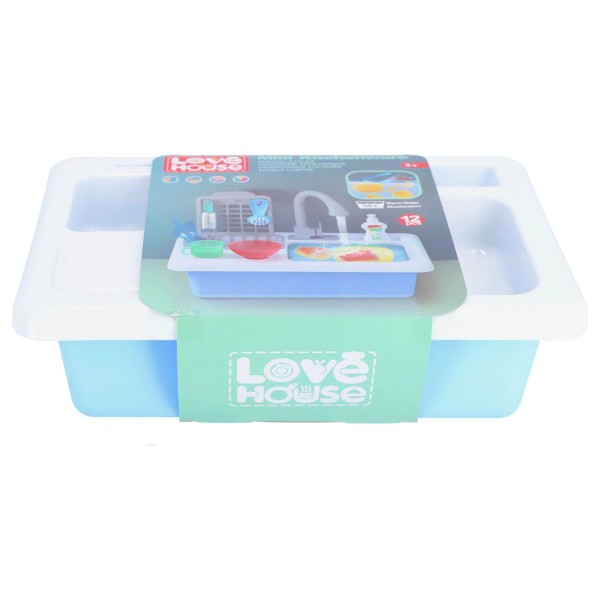 Afwasbak Met Echt Kraantje En Color Changing Servies 1 Afwasbak Met Echt Kraantje En Color Changing Servies