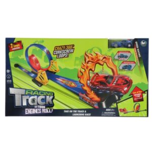 Racebaan Vlammen Met Looping Groot