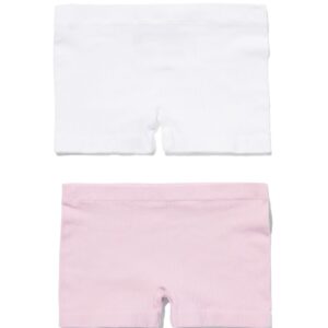 HEMA HEMA Kinderboxers Naadloos Rib - 2 Stuks Lichtpaars (lichtpaars)