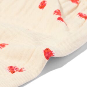HEMA Babybroek lieveheersbeestjes ecru