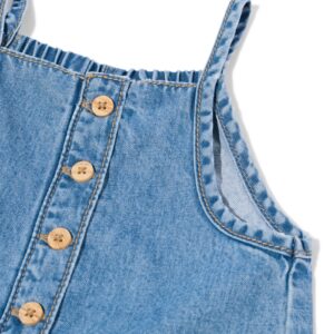 HEMA Babytuinbroek denim middenblauw