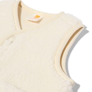 HEMA Babygilet teddy ecru