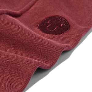 HEMA Babybroek comfy fit sweatstof bordeauxrood
