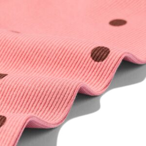 HEMA Babyleggings aansluitend rib stippen - 2 stuks roze