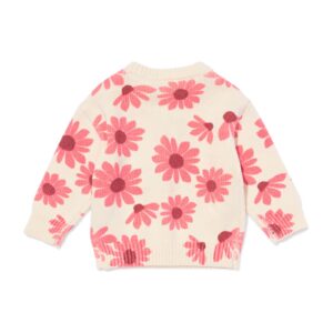 HEMA Babytrui bloemen ecru