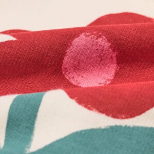 HEMA Babykledingset comfy fit rib sweatstof bloemen roze