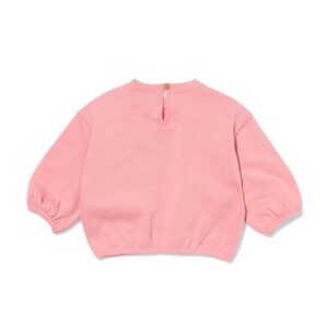 HEMA Babytrui sweatstof appel roze