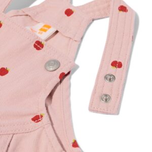 HEMA Baby tuinbroek appels roze