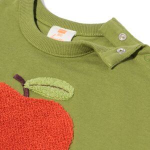 HEMA Baby T-shirt jersey fruit groen