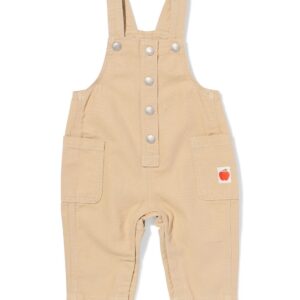 HEMA HEMA Babytuinbroek Geweven Beige (beige)