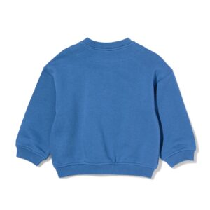 HEMA Takkie babyvest sweatstof blauw
