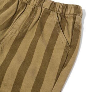 HEMA Babybroek comfy fit strepen olijf